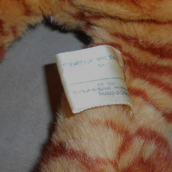 Build-A-Bear Orange Striped Tabby Cat in Angel Outfit w/Sound Box 17" Plush - Picture 13 of 13